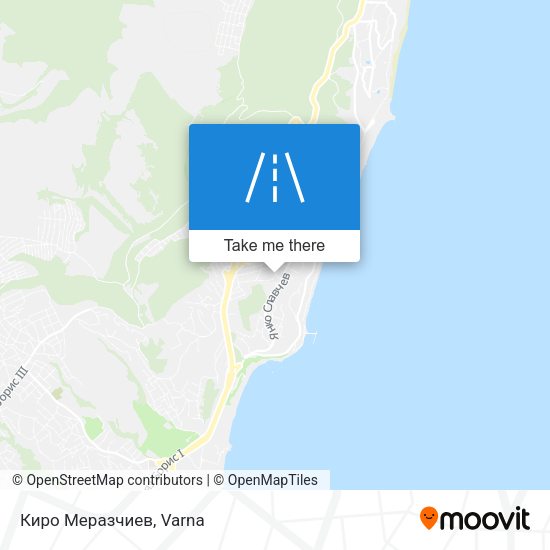 Карта Киро Меразчиев