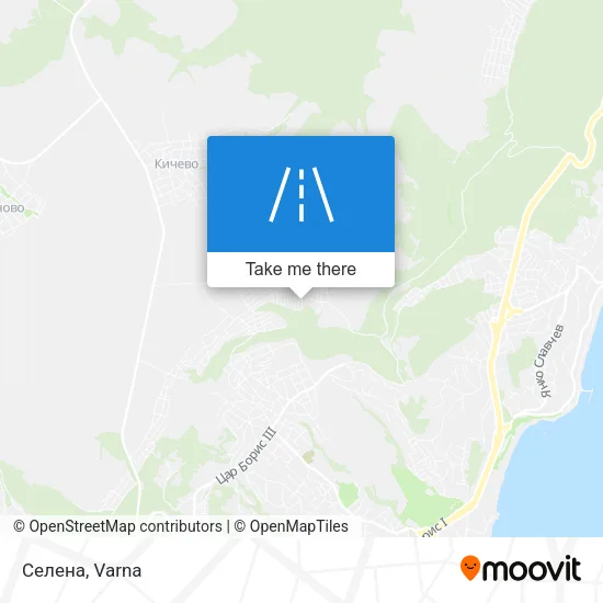 Карта Селена