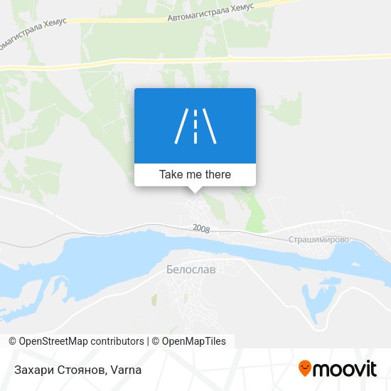 Карта Захари Стоянов