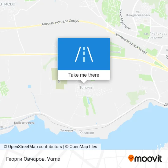 Карта Георги Овчаров