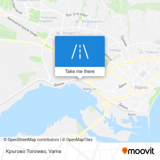 Карта Кръгово Топливо
