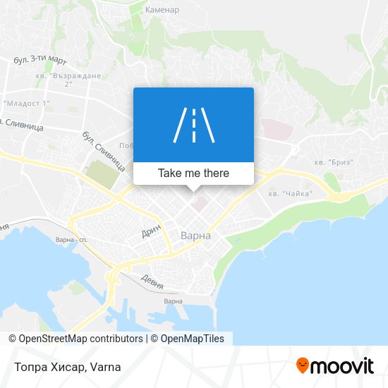Топра Хисар map