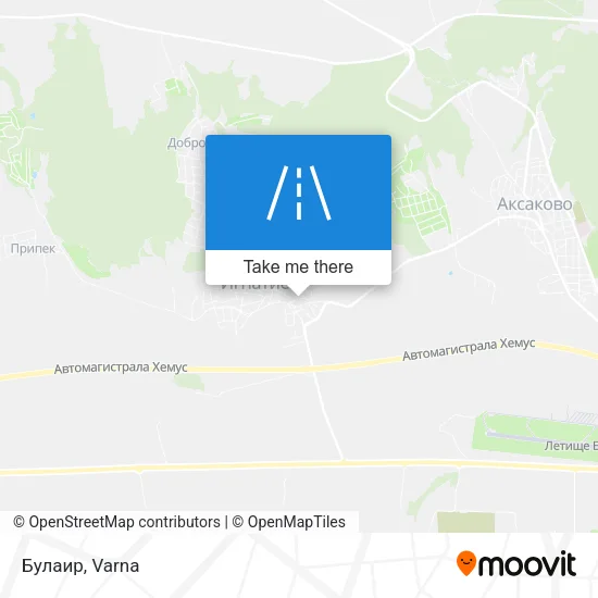 Карта Булаир