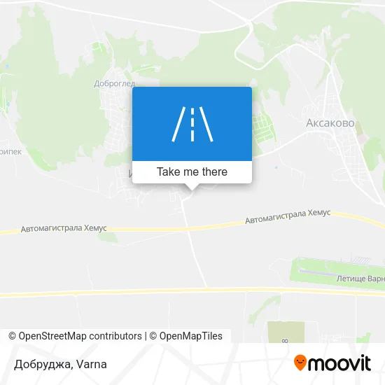 Карта Добруджа