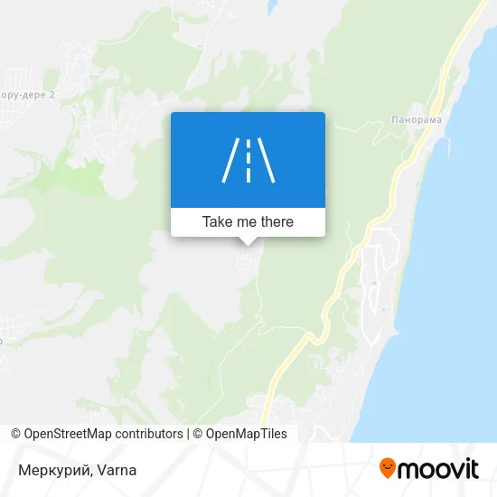 Карта Меркурий