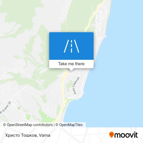 Карта Христо Тошков