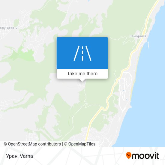 Уран map