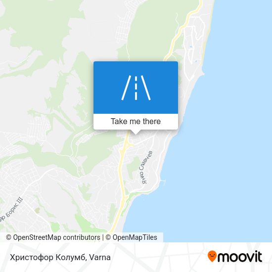 Карта Христофор Колумб