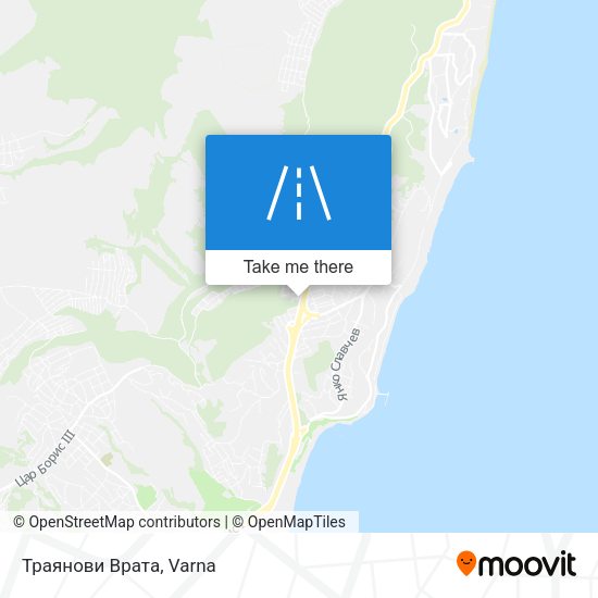 Траянови Врата map