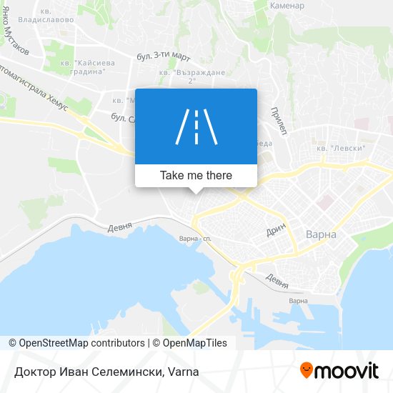 Карта Доктор Иван Селемински
