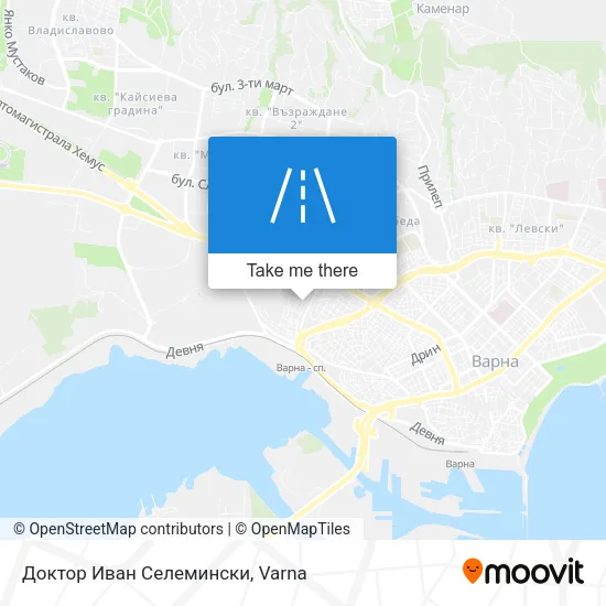 Карта Доктор Иван Селемински