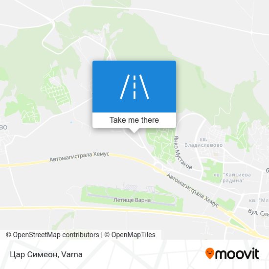 Цар Симеон map