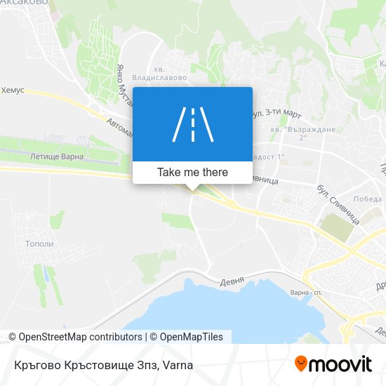 Кръгово Кръстовище Зпз map