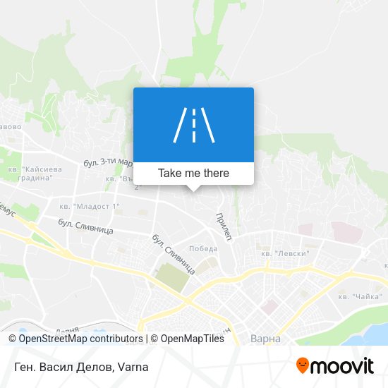 Ген. Васил Делов map