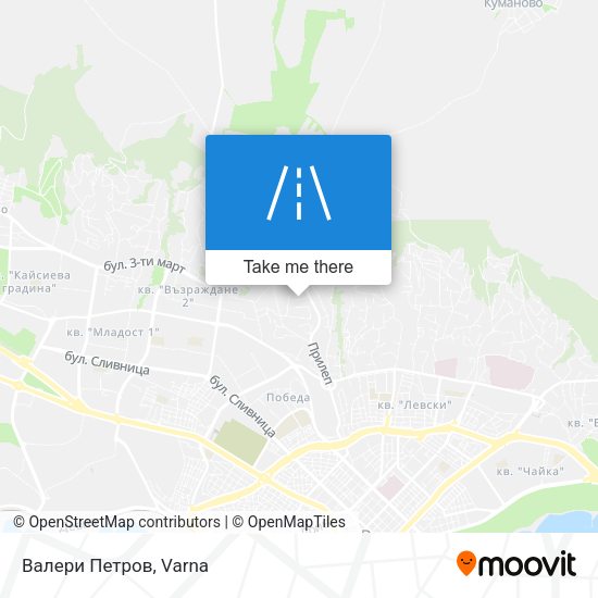 Карта Валери Петров