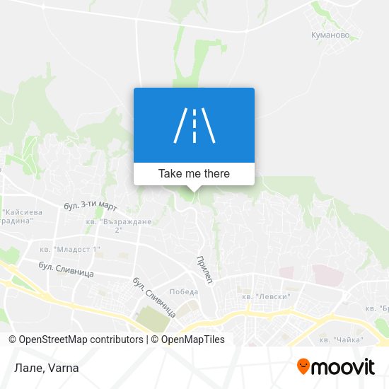 Лале map