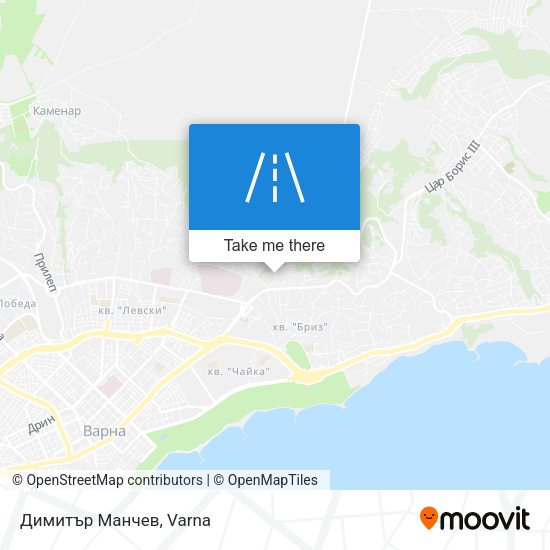 Карта Димитър Манчев
