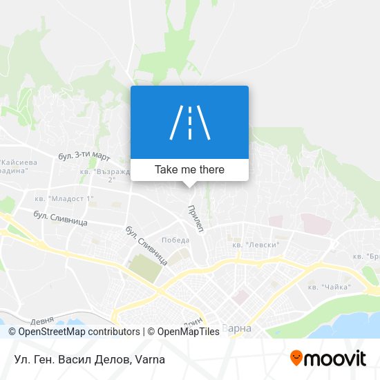 Ул. Ген. Васил Делов map