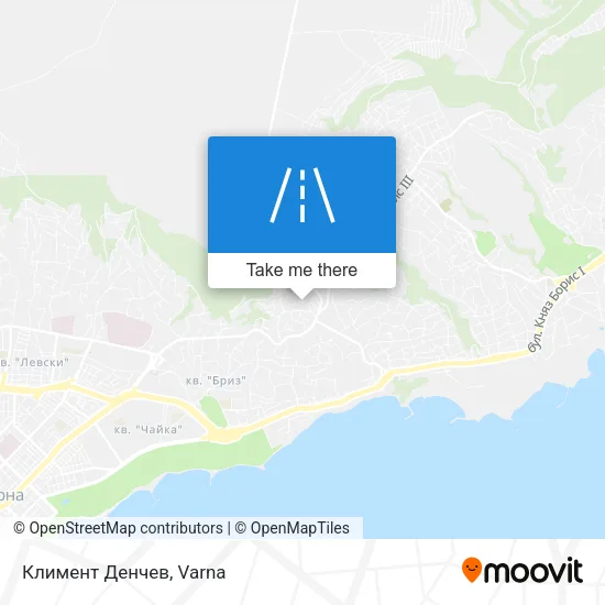 Карта Климент Денчев