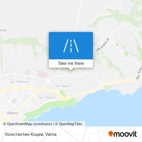 Карта Константин Коцев