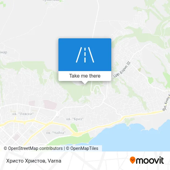 Карта Христо Христов