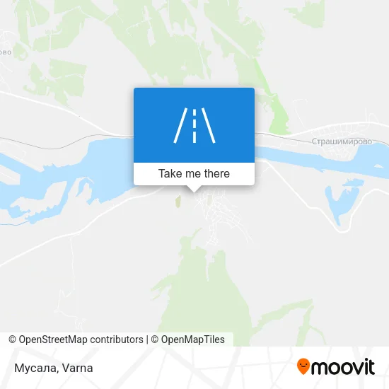 Карта Мусала