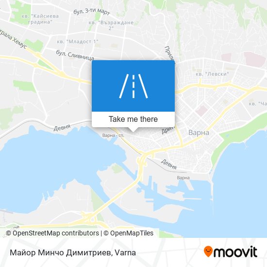 Майор Минчо Димитриев map