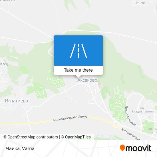 Чайка map