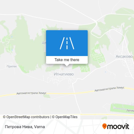 Петрова Нива map