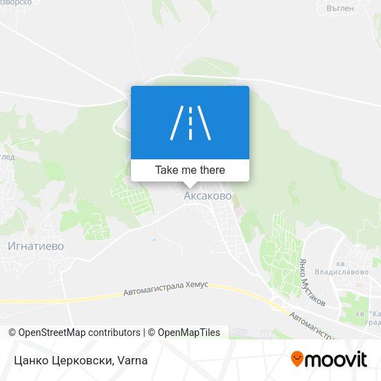 Цанко Церковски map