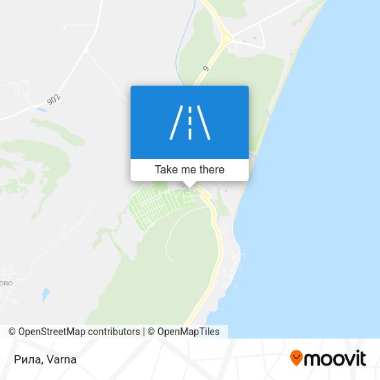 Рила map