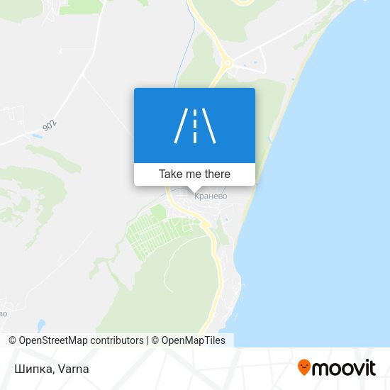 Шипка map