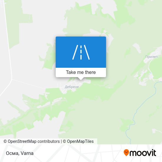 Карта Осма