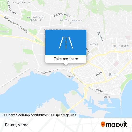 Банат map