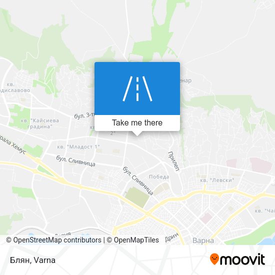 Блян map