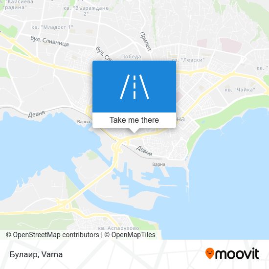 Булаир map