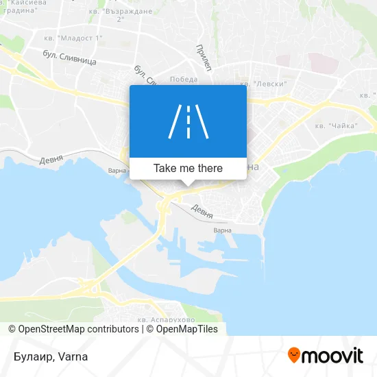 Карта Булаир