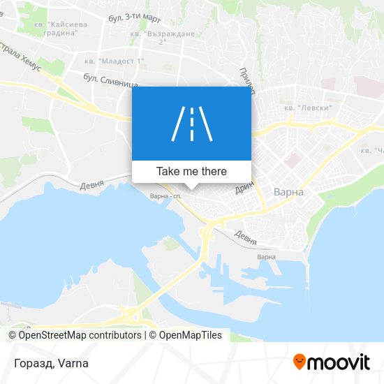 Горазд map