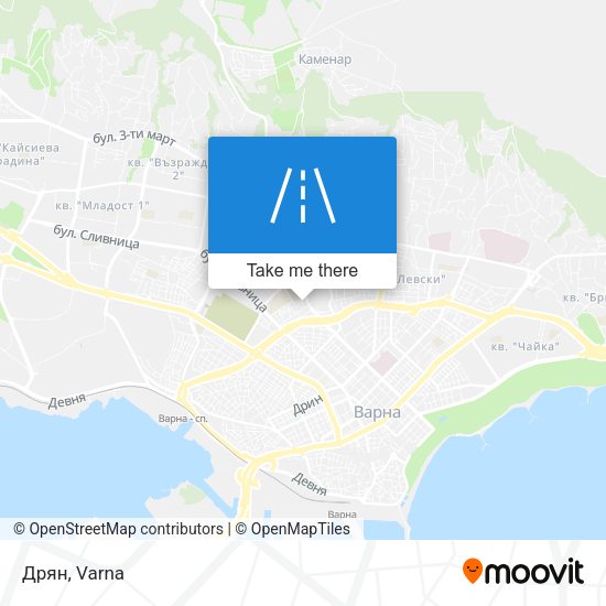 Дрян map