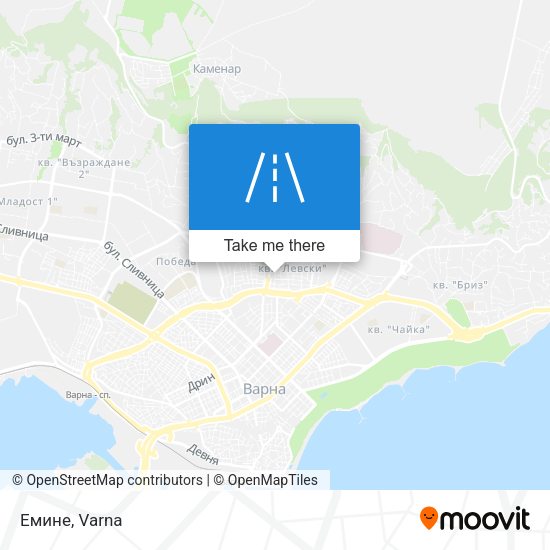 Емине map