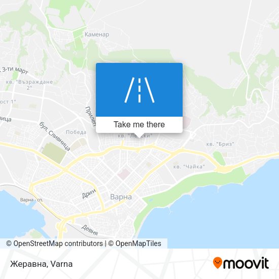 Жеравна map