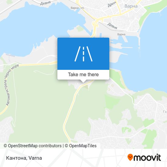 Кантона map