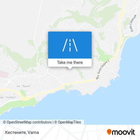 Кестените map