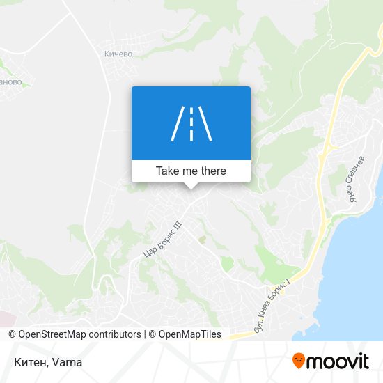 Китен map