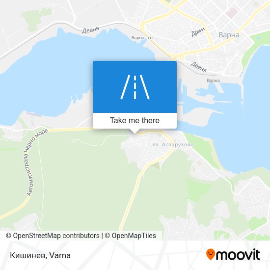 Карта Кишинев