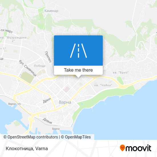 Клокотница map