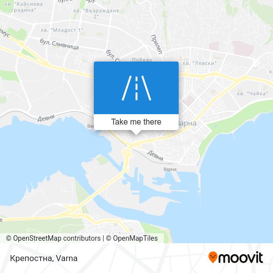 Крепостна map