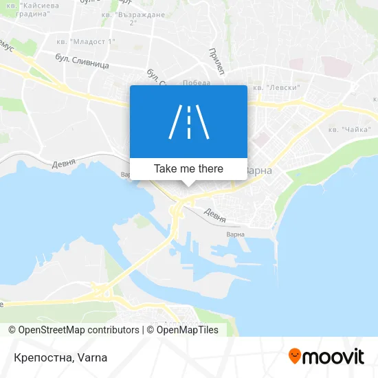 Карта Крепостна