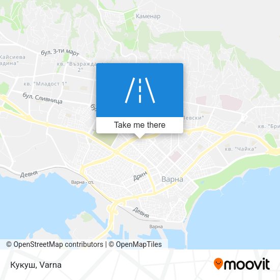 Карта Кукуш
