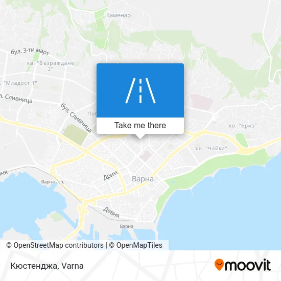 Карта Кюстенджа